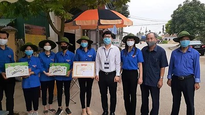 CÔNG TRÌNH THANH NIÊN: ĐOÀN THANH NIÊN HUYỆN CHUNG TAY ĐẨY LÙI DỊCH BỆNH COVID-19